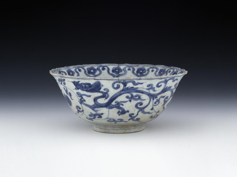 图片[1]-bowl(lobed) BM-1923-0219.1-China Archive